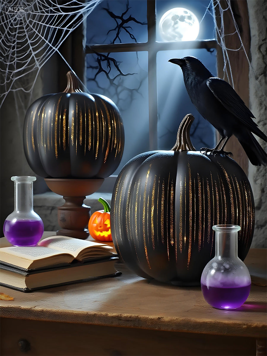 π Early-Bird Special β Light-Up Resin Pumpkin Decoration with Glowing Carved Design | Limited Fall Edition