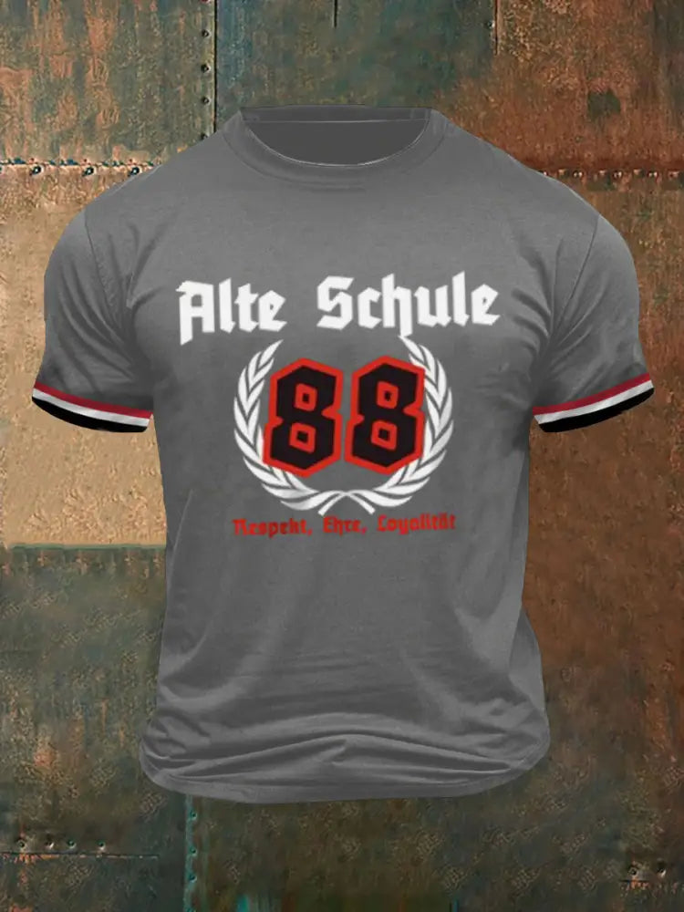 Men’s Alte Schule Short Sleeves T-shirt Gray / S