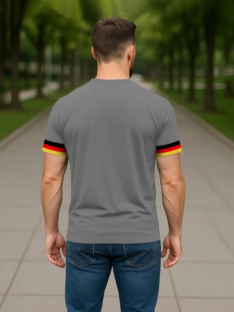 Men’s Germany Printed Short Sleeve T-Shirt