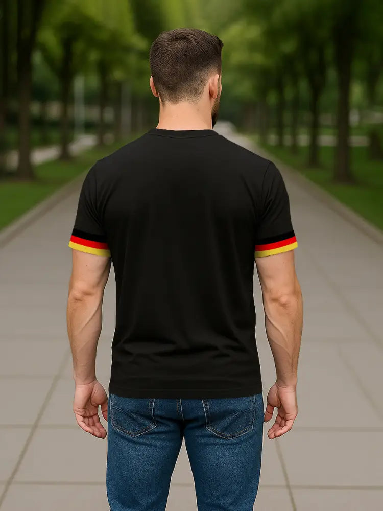 Men’s Germany Printed Short Sleeve T-Shirt