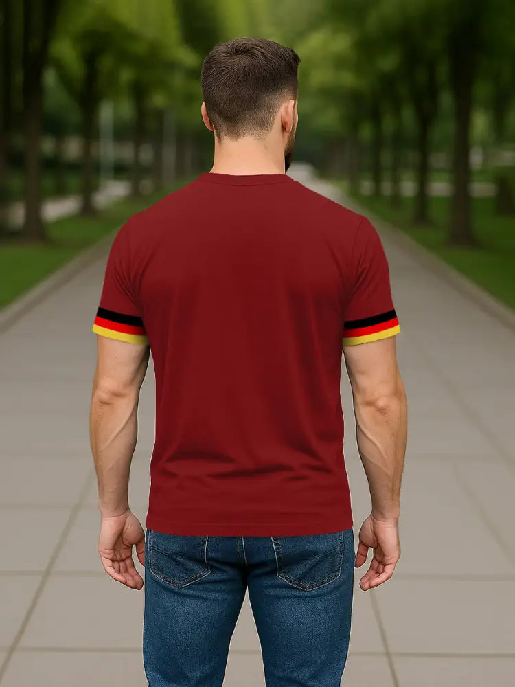 Men’s Germany Printed Short Sleeve T-Shirt