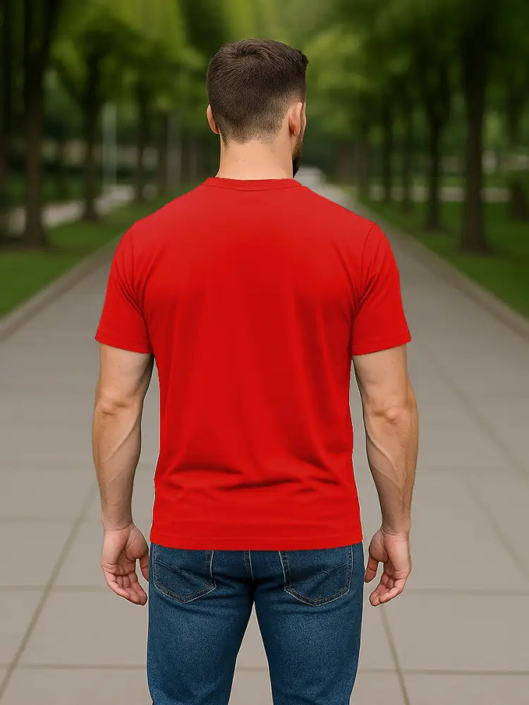 Men’s Iron Cross Print T-shirt