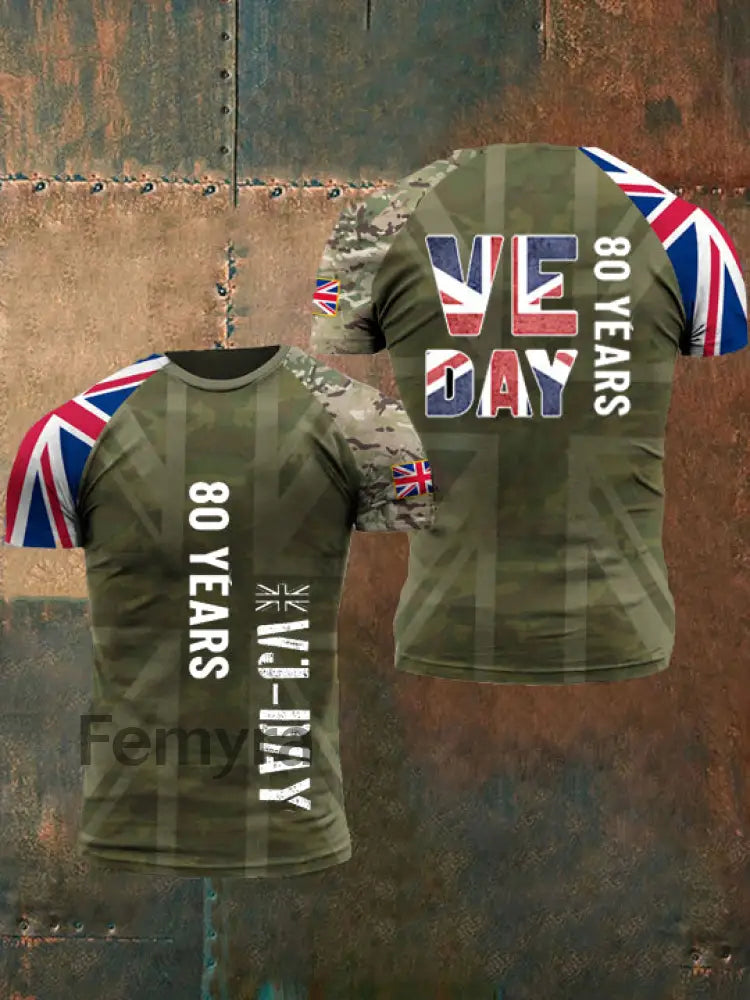 Men’s short sleeves t-shirt Army Green / S