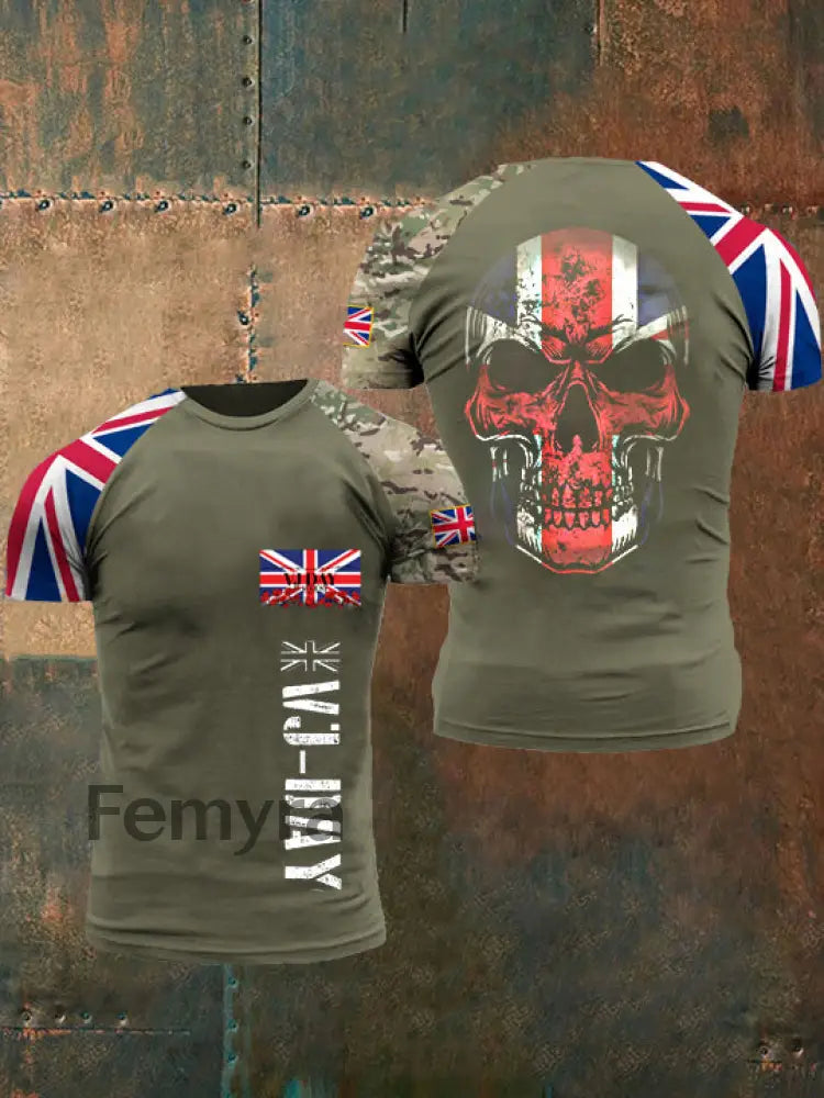 Men’s short sleeves t-shirt Army Green / S