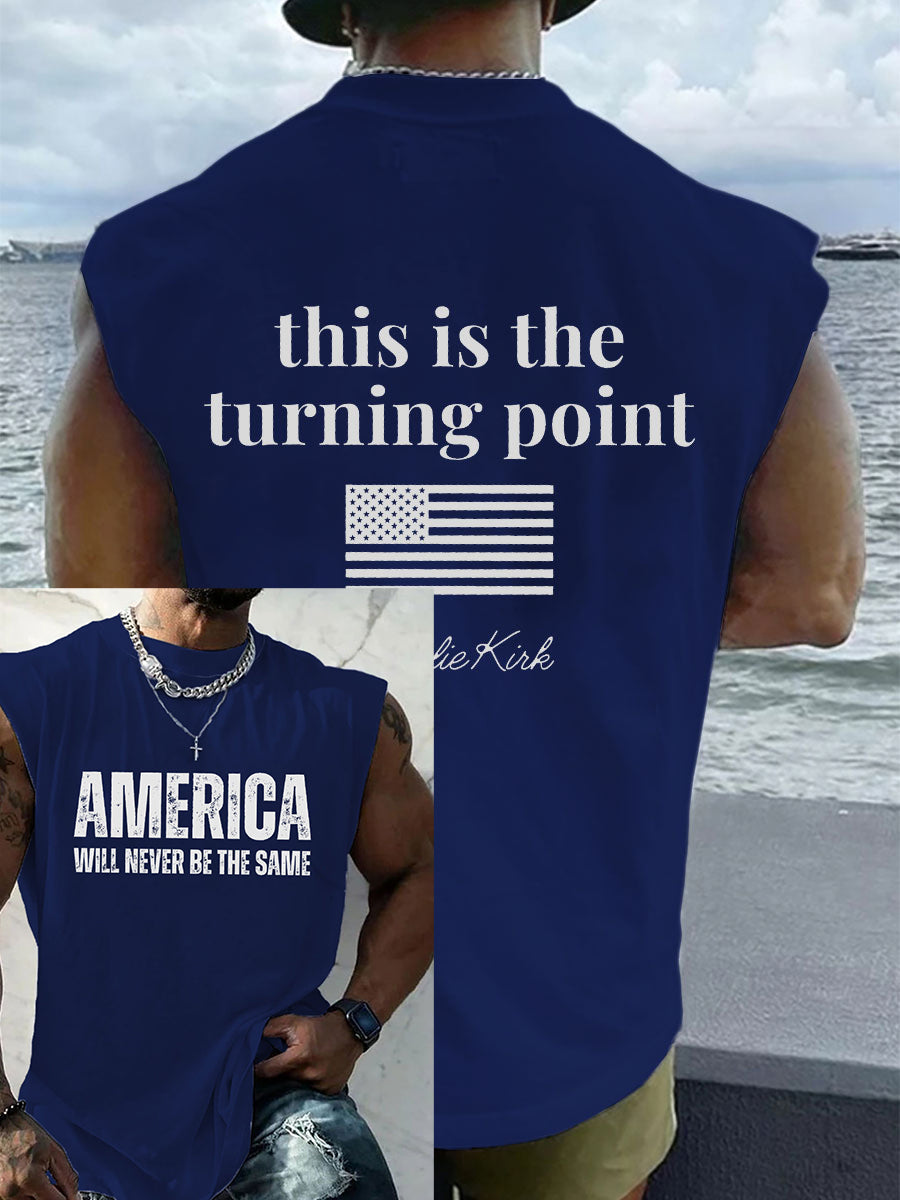 Men's patriotic vest