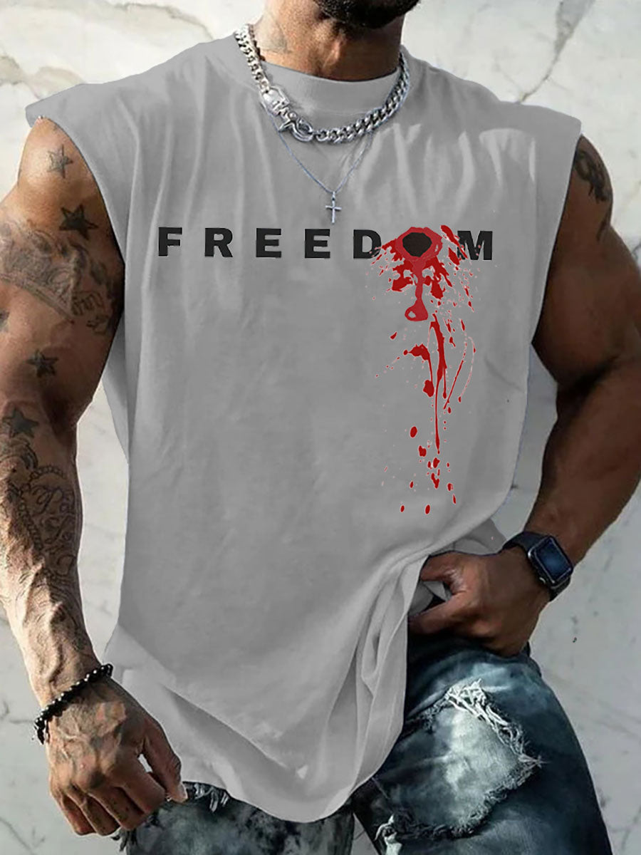 Men's patriotic vest