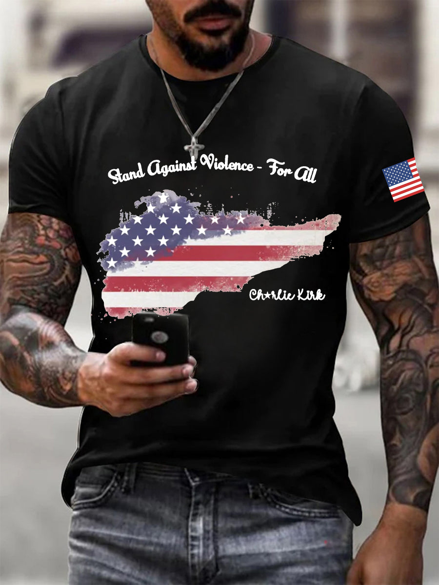 Men's Charlie Kirk Printed T-shirt