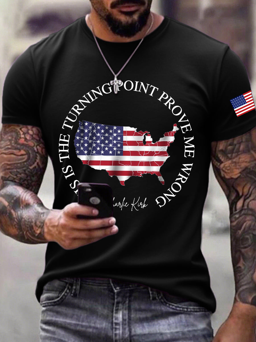 Men's This Is The Turning Point Print T-Shirt
