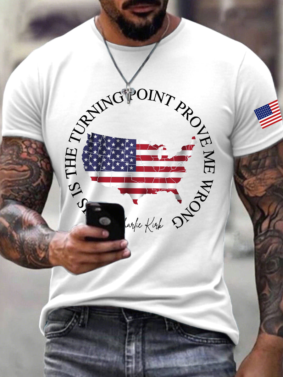 Men's This Is The Turning Point Print T-Shirt
