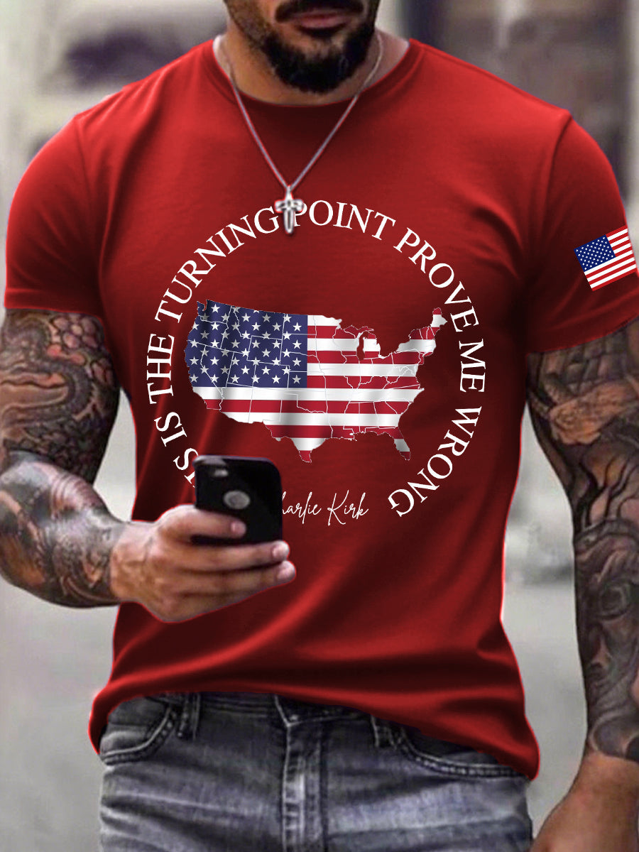 Men's This Is The Turning Point Print T-Shirt