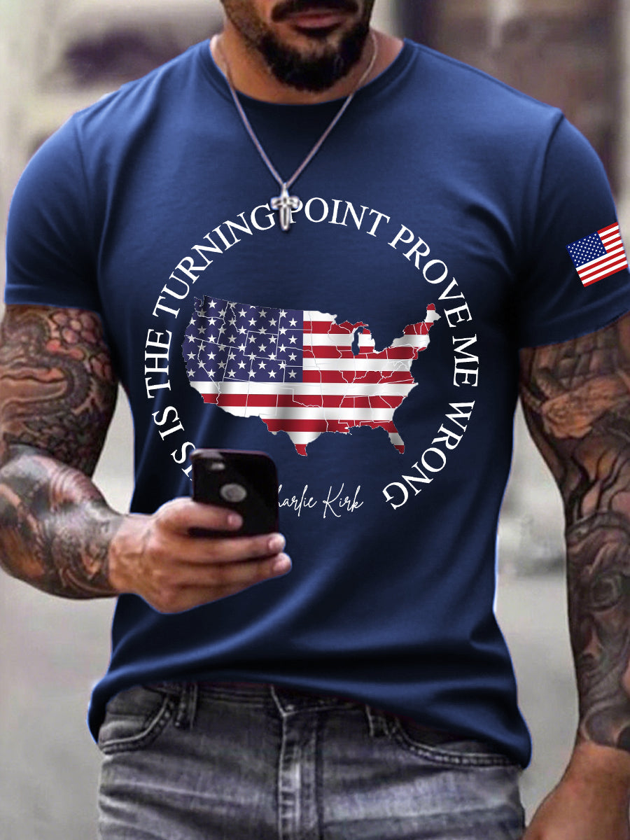 Men's This Is The Turning Point Print T-Shirt