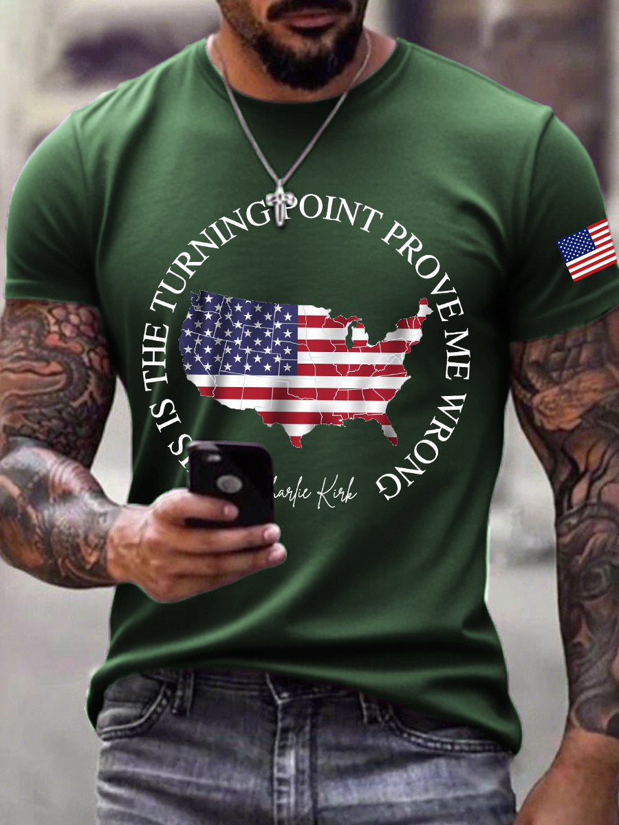 Men's This Is The Turning Point Print T-Shirt