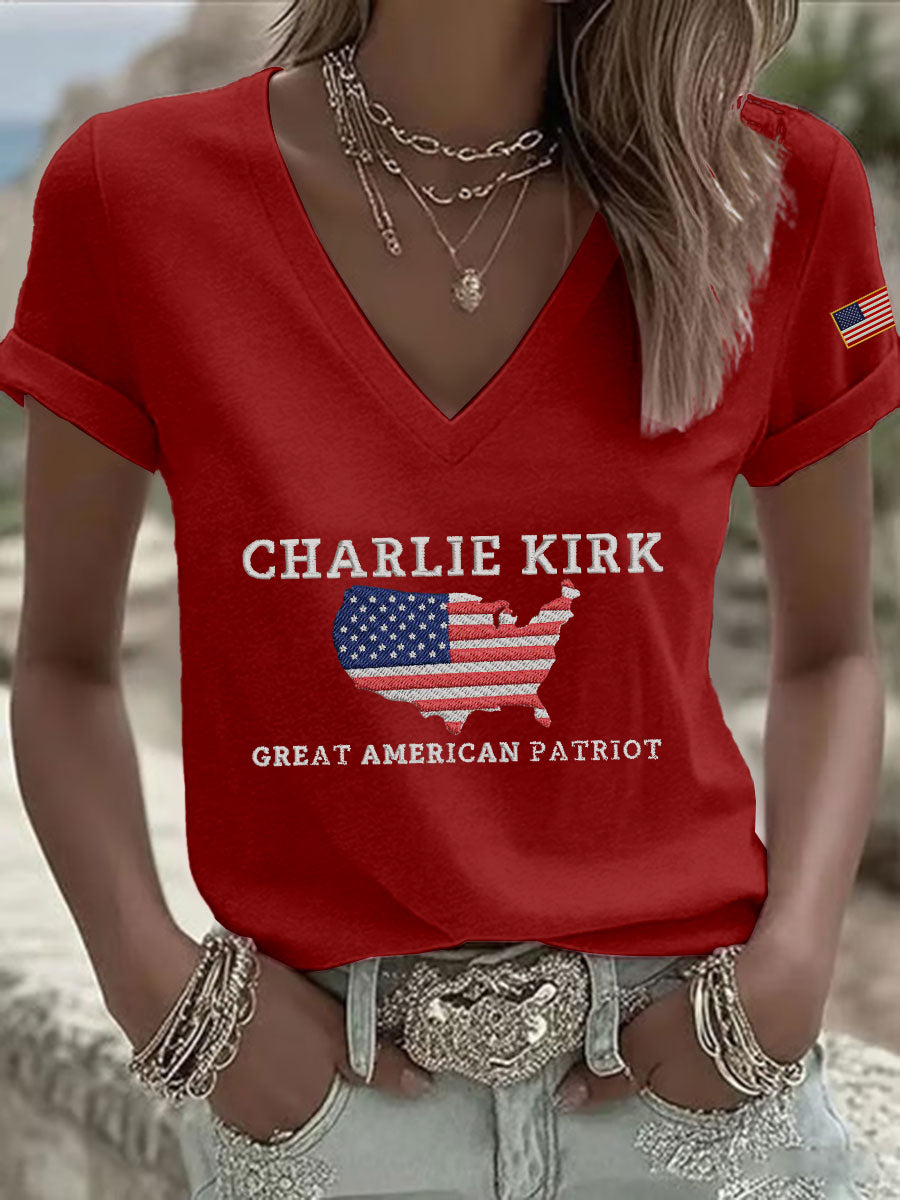 Women's Patriotic T-shirt