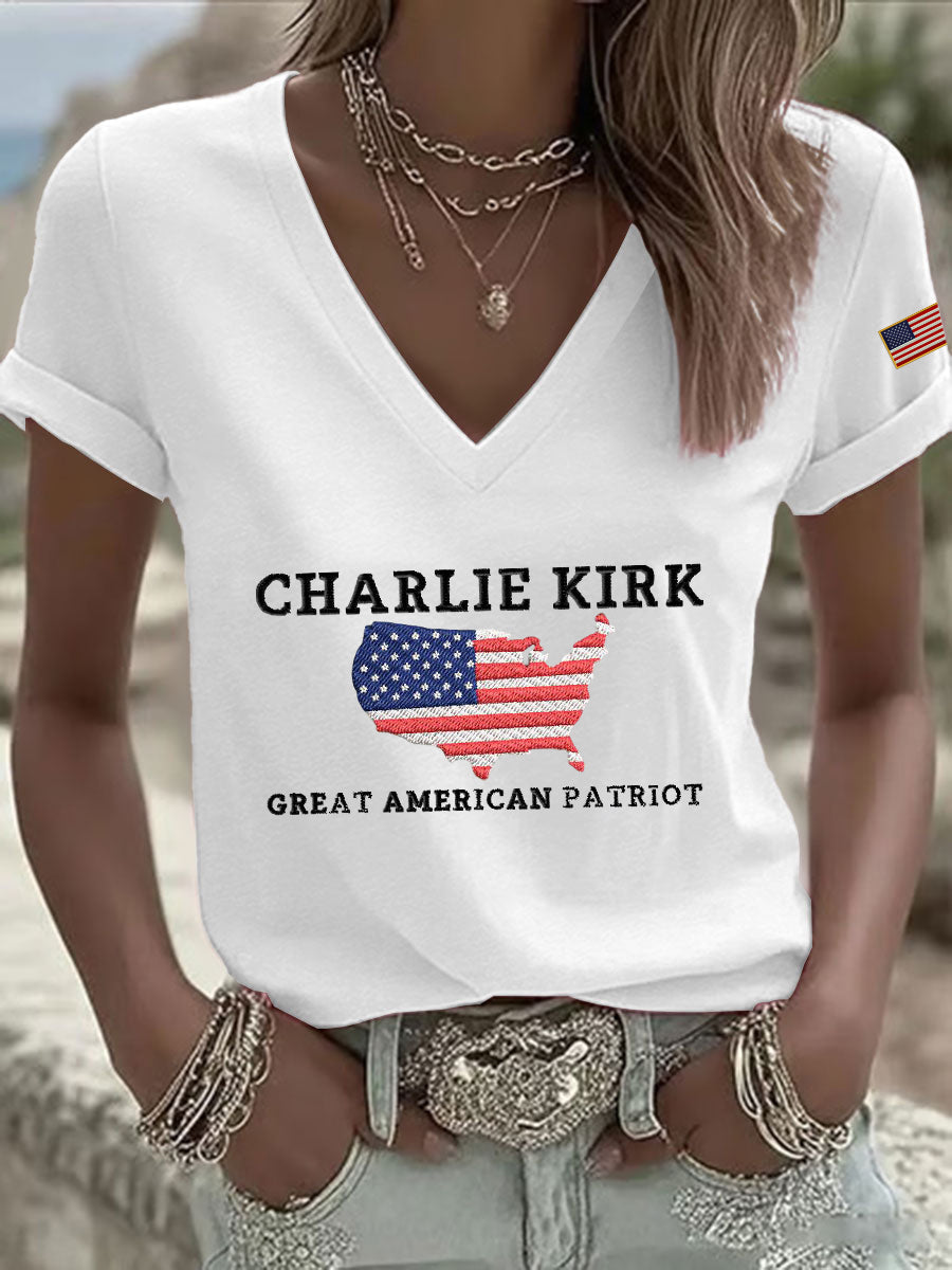 Women's Patriotic T-shirt