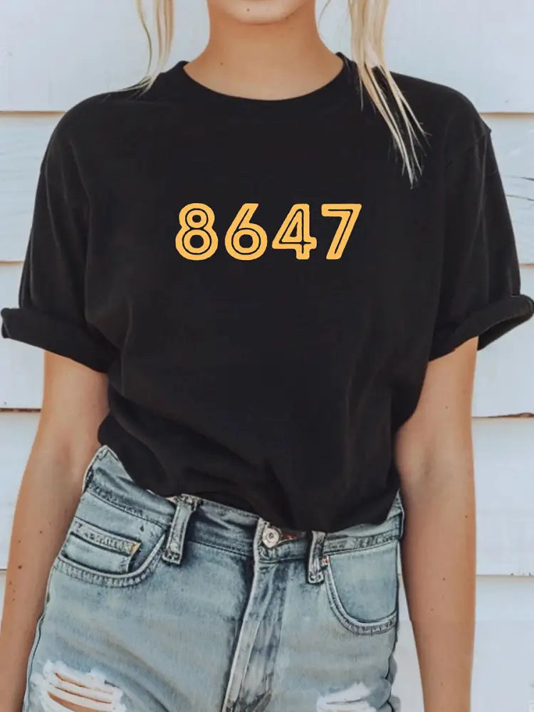 Women’s 8647 T-shirt Black / S