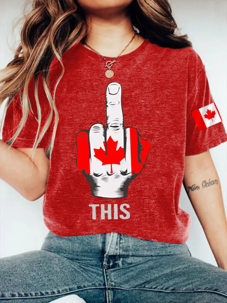 Women’s Defend Canada Tee Red / S