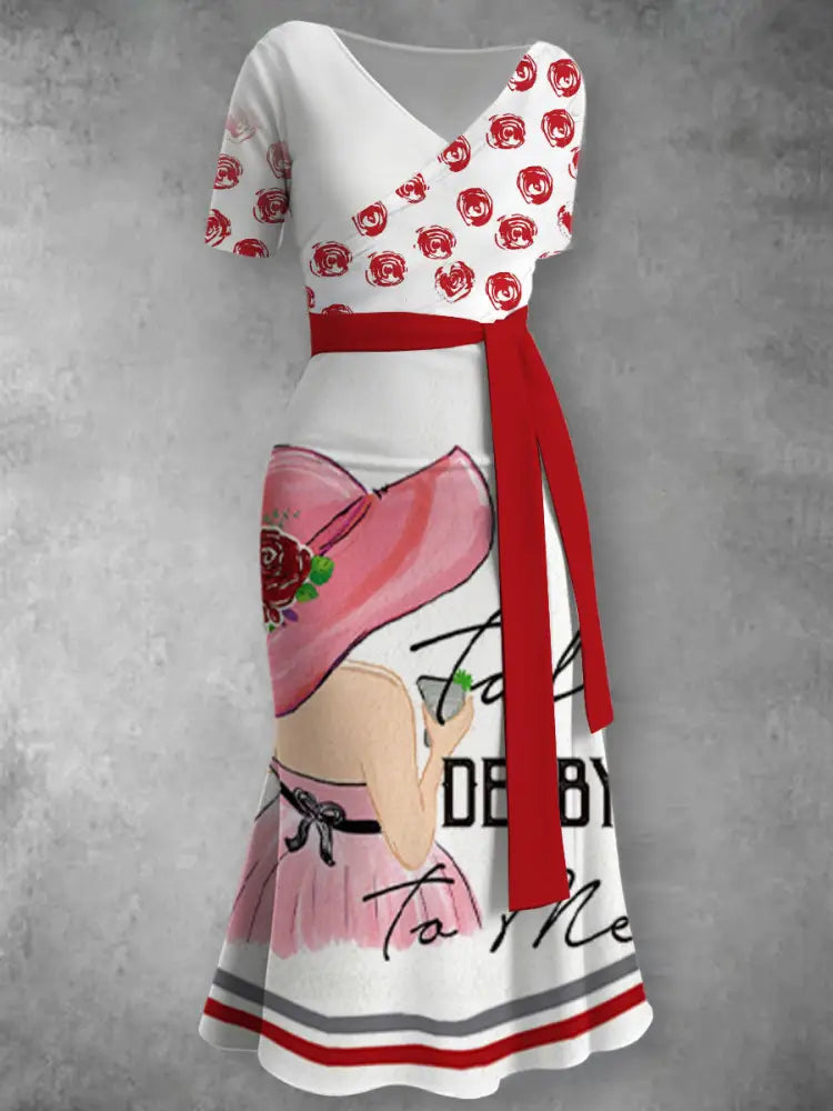 Women’s talk derby to me dress White / S