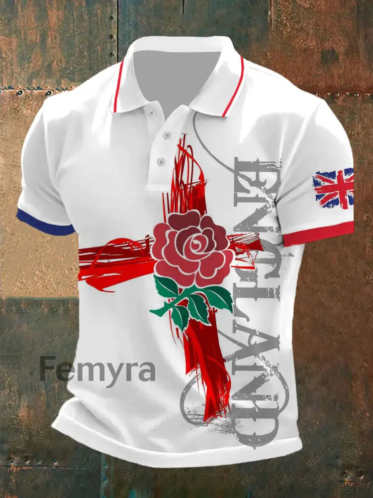 Men’s British Knights Templar tops As picture / S
