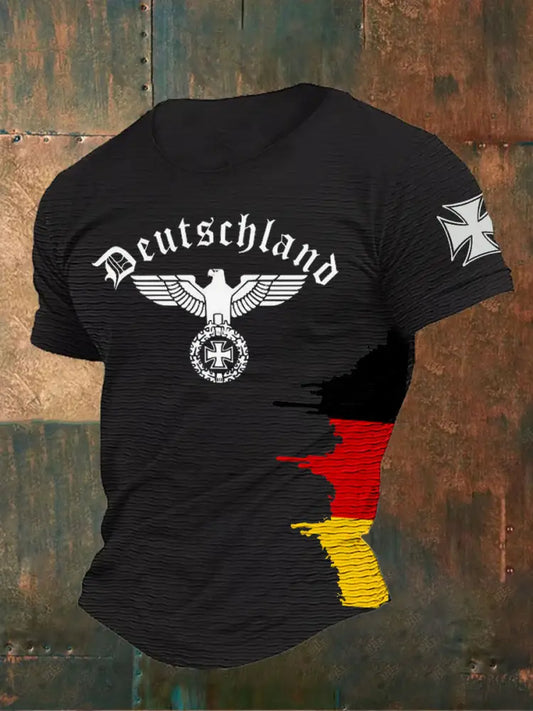 Men’s Deutschland Printed T-Shirt Black / S