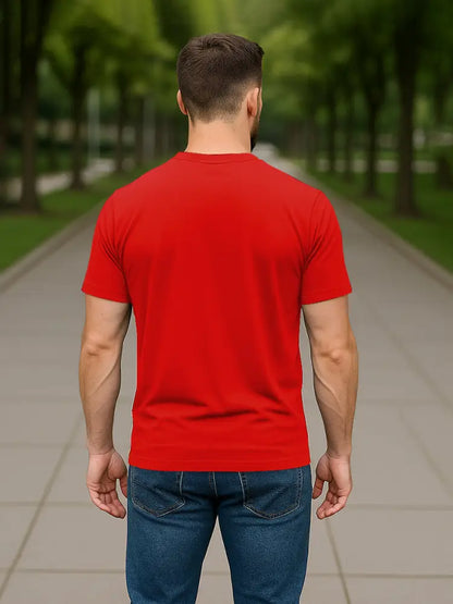 Men’s Iron Cross Print T-shirt