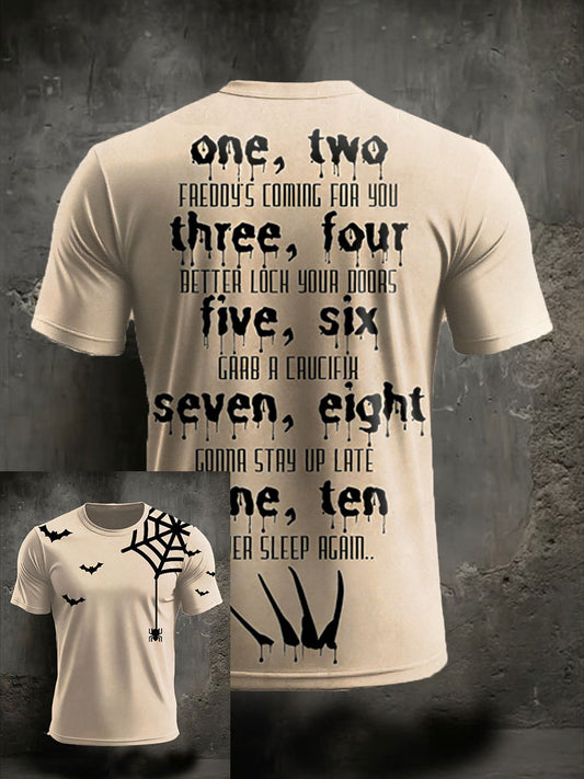 Men's Halloween short sleeves t-shirt