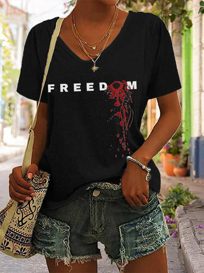 Women's Patriotic T-shirt