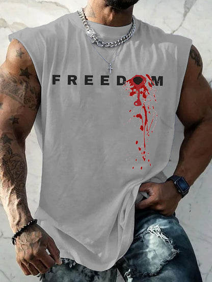 Men's patriotic vest