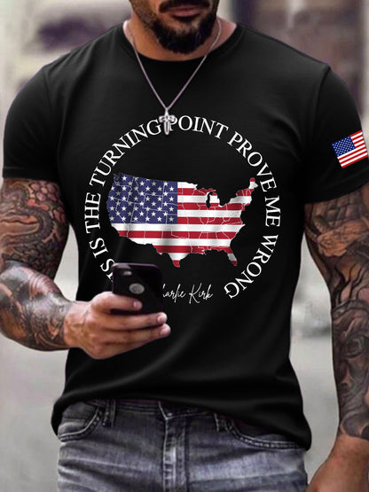 Men's This Is The Turning Point Print T-Shirt