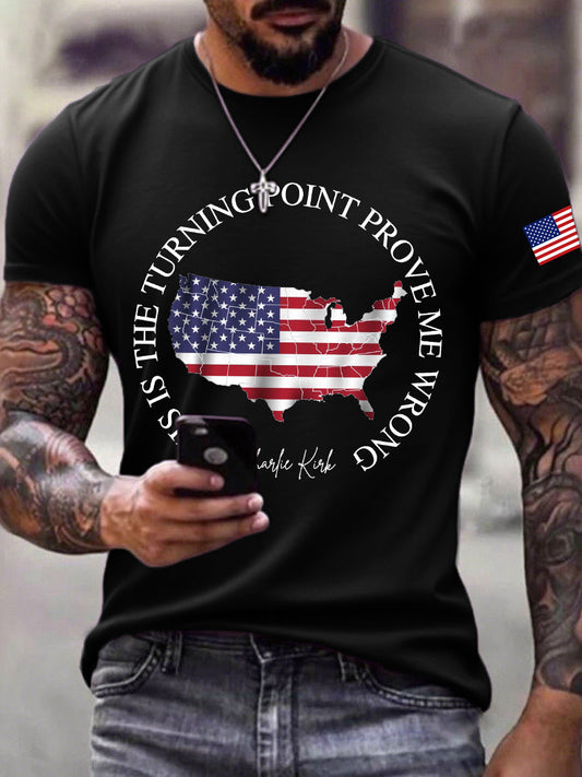 Men's This Is The Turning Point Print T-Shirt