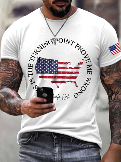 Men's This Is The Turning Point Print T-Shirt