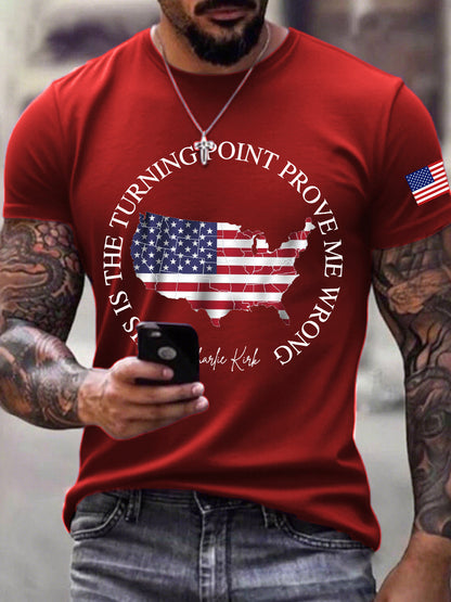 Men's This Is The Turning Point Print T-Shirt