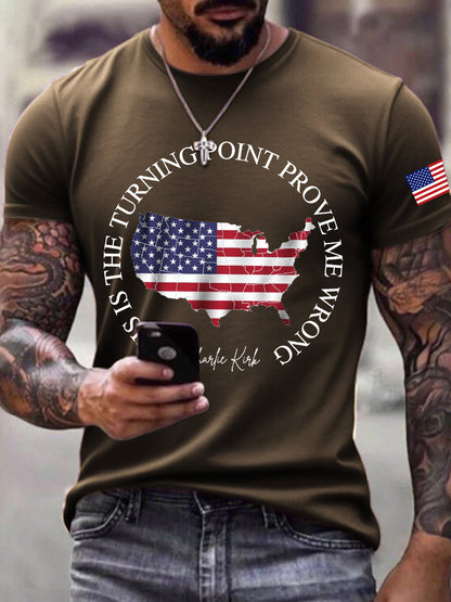 Men's This Is The Turning Point Print T-Shirt