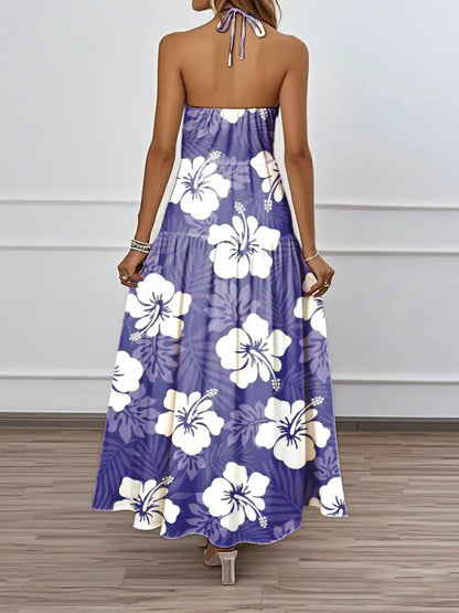 Women’s Casual Printed Beach Dress