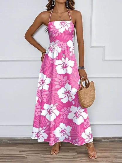 Women’s Casual Printed Beach Dress B / S