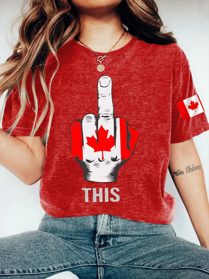Women’s Defend Canada Tee Red / S