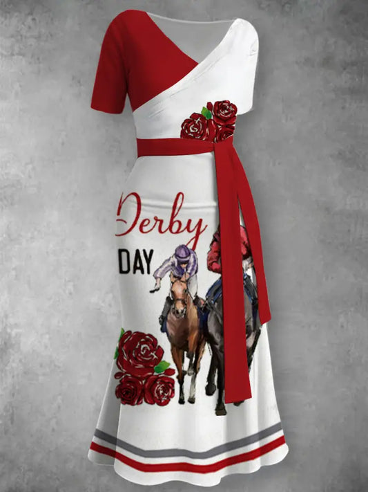 Women’s derby day dress Red / S
