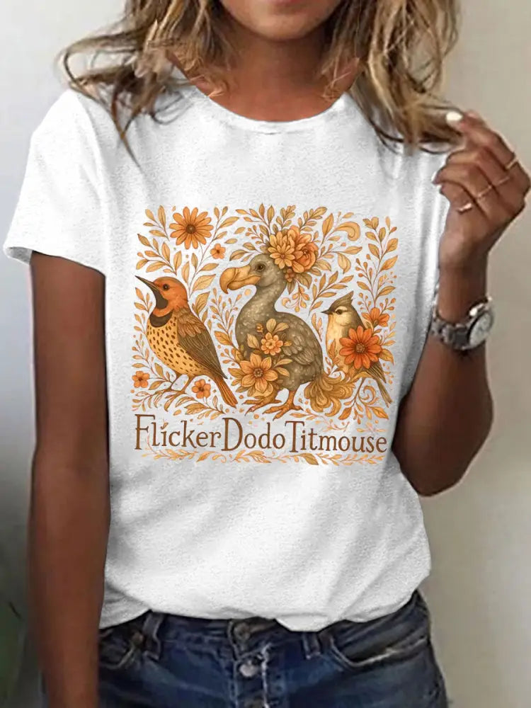 Women’s Iron On Short Sleeve T-Shirt White / S