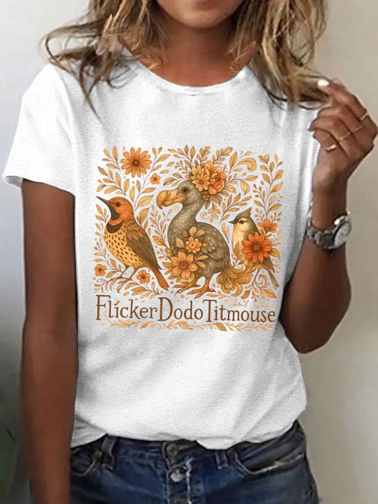 Women’s Iron On Short Sleeve T-Shirt White / S