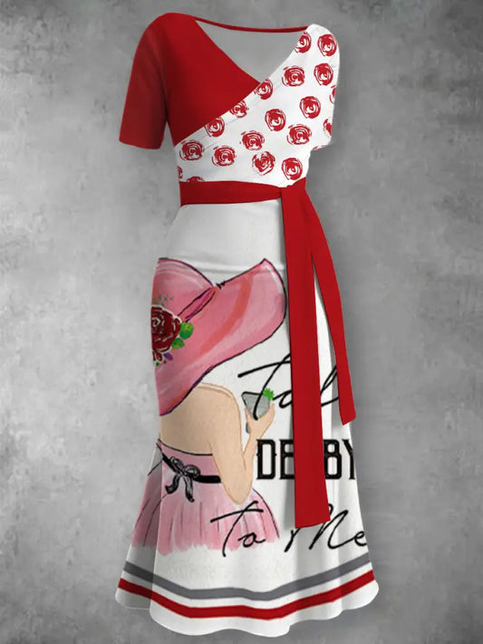Women’s talk derby to me dress Red / S