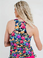 Women’s Vintage Print Vacation Swimwear