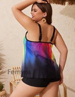 Women’s Vintage Print Vacation Swimwear