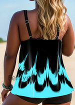 Women’s Vintage Print Vacation Swimwear